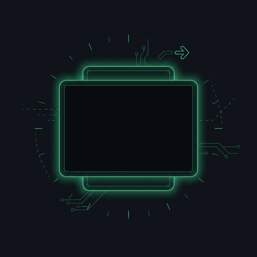 Live engine frame — real-time composite renders here